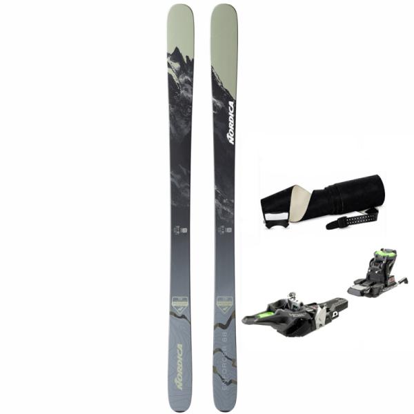 Nordica Enforcer 88 Unlimited Sand Grey + Kohla Mohair Mix + Fritschi Vipec Evo 12
